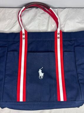Polo Ralph Lauren Team USA 2024 Summer Olympics Patch Tote Bag